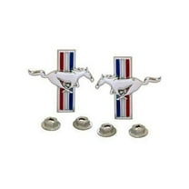 Scott Drake C9ZB-6520820-3 Door Panel Emblems Pair