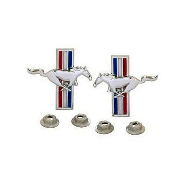 Scott Drake C9ZB-6520820-3 Door Panel Emblems Pair