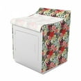 thumbnail image 2 of Floral Washer Cover, Hand Drawn Foxglove Hydrangea Primrose and Hyacinth Summer Foliage Romantic Design, Washroom Decor with Dust Protection, 29" x 28" x 40", Multicolor, by Ambesonne, 2 of 3
