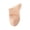 Nude & Pink, variant on sunsanly 1 Pair Women Socks Hollow Mesh Mid-tube No Odor Solid Color High Elasticity Anti-slip Breathable Soft Sweat-absorption Anti-shrink Sports Cotton Socks