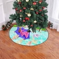 thumbnail image 2 of FMSHPON Wild Swan Xmas Christmas Tree Skirt Stand Mat for Holiday Party Decoration Indoor Outdoor 48 inches, 2 of 3
