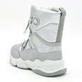 thumbnail image 3 of Nova Mountain Boys Girls Little Kids Winter Snow Boots NF-NFWB105-Silver-6, 3 of 7