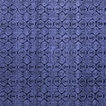 thumbnail image 1 of Ahgly Company Machine Washable Indoor Square Abstract Blue Modern Area Rugs, 7' Square, 1 of 4