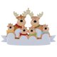 thumbnail image 1 of Árbol De Navidad Personalizado De La Familia De Renos, Alce, Santa, Familia, Ciervo, Vacaciones, Decoración De Invierno, Regalo Tradicional Sweethay HA043603-06, 1 of 6