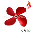 thumbnail image 5 of 4-Blade Hot Air Fan Fireplace Fan Blade Of Fan Burning Wooden Box 8 Color, 5 of 5
