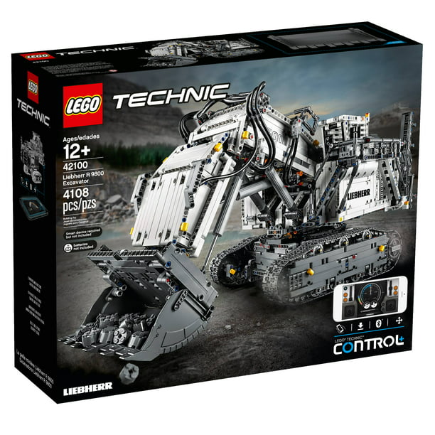 LEGO Technic Liebherr R 9800 42100 - Walmart.com