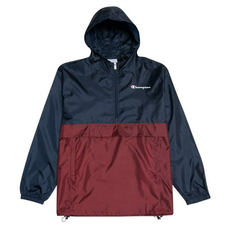 Champion Mens Big and Tall Packable Lightweight Anorak Jacket NVY ...