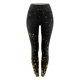 thumbnail image 5 of Gibobby Pantalones de mezclilla Pantalones de entrenamiento Deportes Atlético Mujer Yoga Running Fitness Leggings Pantalones de yoga(Dorado， XXL), 5 of 5