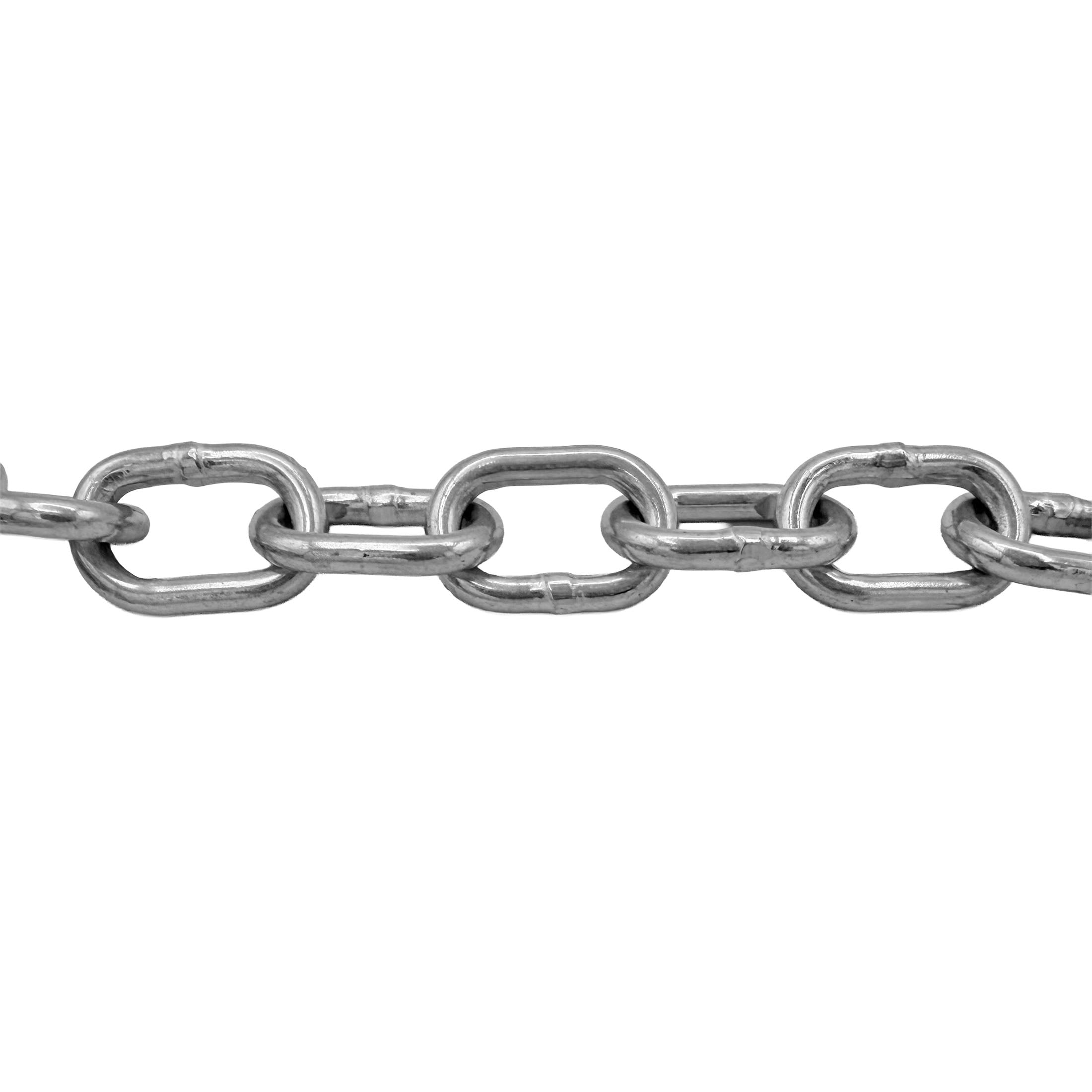 Peerless Chain 2/0 Passing Link Chain, 10 Ft, Zinc Plated, #4757210