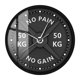 thumbnail image 1 of Reloj colgante de pared con diseño de pesas y pesas de 11,8 pulgadas, reloj de Fitness redondo para habitación de invitados, multifuncional, 1 of 9
