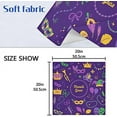 thumbnail image 7 of Dreamtimes Mardi Gras Cloth Napkins Set of 4, Oversized Washable Reusable Polyester Dinner Table Napkins for Family, Restaurant, Party Decor, 20"x 20", 7 of 7