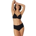 thumbnail image 4 of SCHIESSER Calzoncillos para Damas 2-Pack - Slip Midi, Cotton Stretch, lisos Negro 2XL (2X-Large), 4 of 4