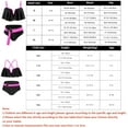 thumbnail image 2 of FLMEI Family Mother Daughter Swimsuits 2PCS Parent-Child Girls Bikini Women Bathing Suit Set for Toddler Kids Mom Two Piece Halter Swimwear, 2 of 9