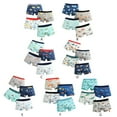 thumbnail image 3 of 4Pcs/Pack Little Boys Boxers Shorts Cartoon Animal Print Soft Breathable Elastic Cotton Boyshort Panties, 3 of 4