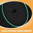 thumbnail image 4 of 8 Uds. Calcomanía reflectante creativa para llanta de rueda de coche, pegatina luminosa para coches y motocicletas, fácil instalación Diy, pegatina reflectante para rueda de 60cm, 4 of 5