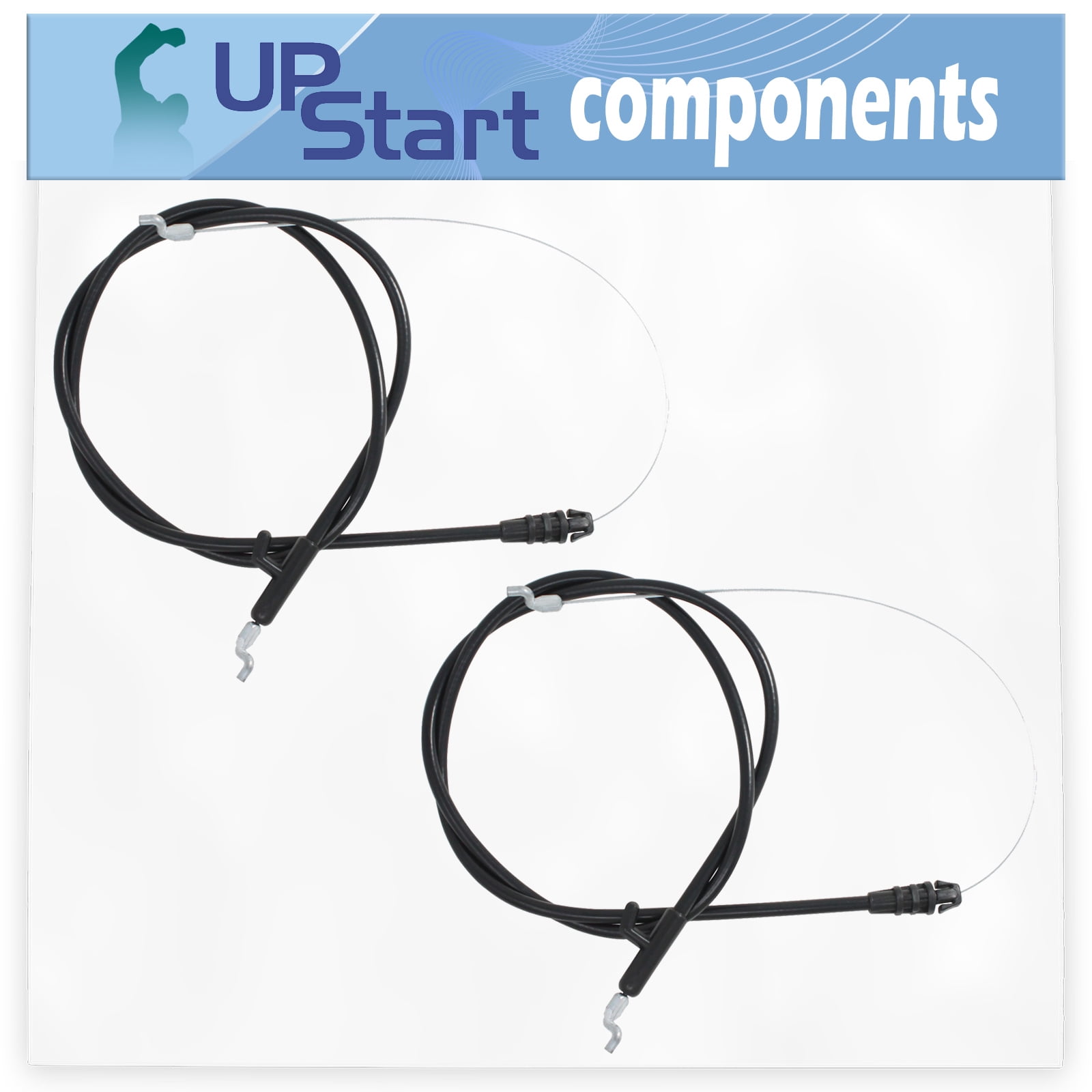 2 Pack 946 04661A Control Cable Replacement for Troy Bilt TB320 2013 12AVC35U711 Lawn Mower Compatible with 746 04661A Stop Cable