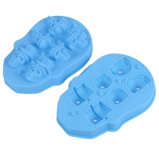 Tooth Silicone Mold Mini Teeth Shape Ice Cube Trays Reusable Easy-release  Flexible Sphere Funny Gag