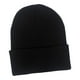 thumbnail image 3 of Gorro de punto de invierno Gorro de punto Adultos Sombrero cómodo Sombrero cálido Hombres Mujeres Sombrero de clima frío para ciclismo, senderismo, Negro SM SunniMix Sombrero tejido, 3 of 7