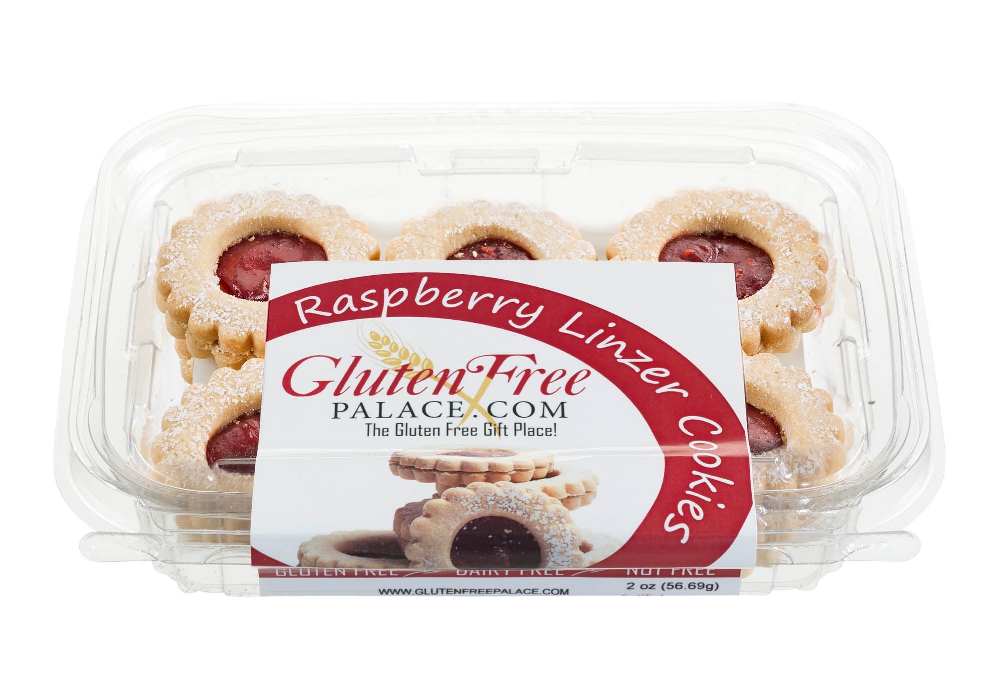 Gluten Free Palace Linzer Cookies With Raspberry Jam, 6 Oz, Gluten Free