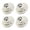 A3#White, variant on 4 Pcs Adhesive Furniture Casters, 2.7X1.1" Stick On Swivel Wheels, Self Adhesive Ball Rollers, Silent Moving Casters, Heavy Duty Furniture Rollers, Multi Surface Appliance Wheels for Bins, Cabinets