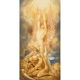 thumbnail image 2 of Henry John Stock 9x14 Black Ornate Wood Framed Double Matted Museum Art Print Titled: The Angel of Hope (1883), 2 of 5
