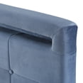 thumbnail image 3 of Historyli Go5H Upholstered Bed With Headboard LED Light 4 Drawers Type C USB Ports Easy Assembly Platform Bed For Bedroom, 3 of 9
