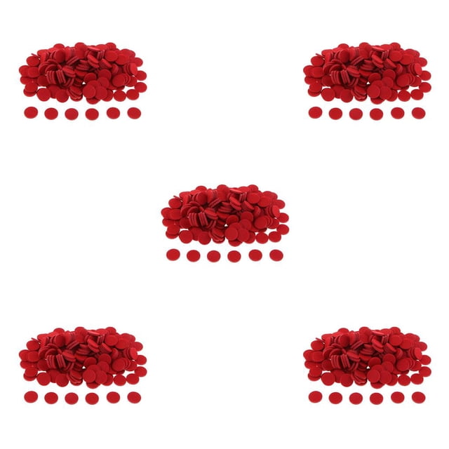 Sonducket 200 piezas 21 mm aromaterapia aceite esencial difusor medallón almohadillas de repuesto rojo Type2