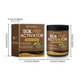 thumbnail image 3 of Soil Activators, 120g Organic Soil Activators and Plant Fertilizers, Water Soluble Garden Booster for Potting Mix, Seedling Compost, Promoting Plant Rooting, 3 of 7
