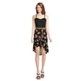 thumbnail image 2 of No Boundaries Juniors Lace High Low Dress, Sizes XS-XXXL, 2 of 5