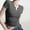 Solid, variant on YHAJDS Short Sleeve Shirts for Women Basic Tees Spring Round Neck Solid Color Casual Pullover Tee