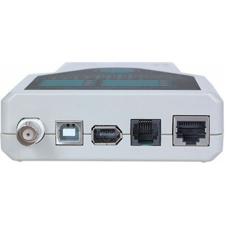 Intellinet Network Solutions 5-in-1 RJ45, 10Base2 / BNC, RJ11, USB and FireWire Cable Tester