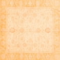 thumbnail image 1 of Ahgly Company Indoor Square Oriental Orange Traditional Area Rugs, 8' Square, 1 of 4