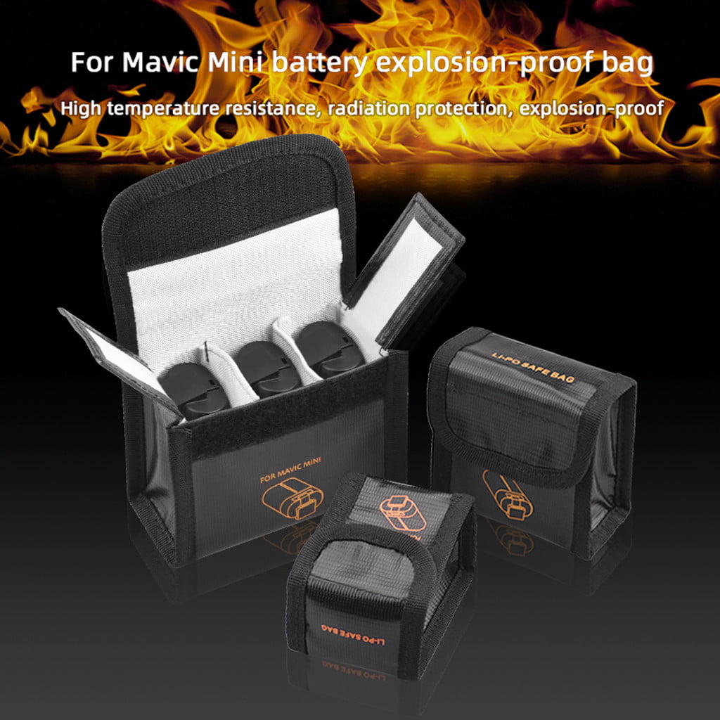 Protection RC Lipo réfractaire Batterie Sac Sachet Safe Bag pour DJI Mavic Mini