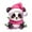 E, variante sur QIPOPIQ Acrylique Noël 2024 Pandae Rose Pendentif Plat Poupée Animal Décoration de Voiture Pendentif Suspendu Ornements d'Hiver Cadeau Liquidation Nouvel An