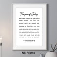 thumbnail image 2 of Religious Canvas Wall Art for Home Wall Decor Prayer Of Jabez Art Scripture Posters for Wall Christian Canvas Paintings Bible Verse Signs for Office and White Quote Printsch Unframed, 2 of 3