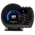 thumbnail image 1 of Car OBD GPS Gauge, LED Ambient Lighting Accurate Dual System Stable Replacement Car Hud Display  For Vehicles, 1 of 8