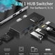 thumbnail image 3 of Para Surface Pro 4/5/6 Docking Station Hub compatible con HDMI (negro) WDOplteas Para estrenar, 3 of 9
