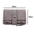 thumbnail image 2 of Cartera pequeña de piel suave para mujer con bloqueo RFID y tarjetero, 2 of 5