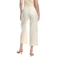 thumbnail image 2 of Theory womens  Utility Crop Trouser, 10, White, 2 of 3