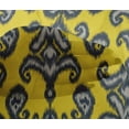 thumbnail image 4 of oneOone Viscose Chiffon Fabric Paisley & Floral Ikat Decor Fabric Printed BTY 42 Inch Wide, 4 of 4