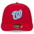 thumbnail image 2 of Men's New Era Red Washington Nationals 2024 Father's Day Low Profile 59FIFTY Fitted Hat, 2 of 6
