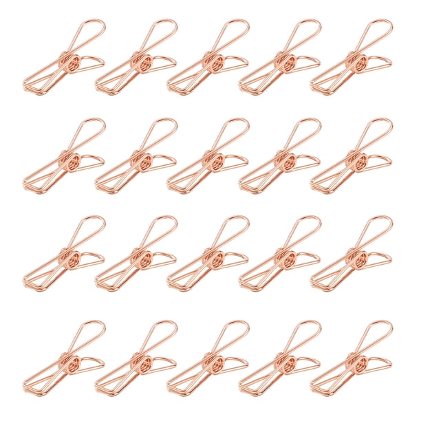 Clip Sellado Ygjytge para Ropa 20/30/40/50 Piezas Metal Inoxidable A Prueba Viento
