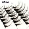 thumbnail image 4 of C Curl Segmented Comic Eyes Lolita Eyelashes Natural Thick Japanese Cosplay Lashes Cluster Lashes Little Devil Fairy False Eyelashes 06, 4 of 8