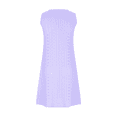 thumbnail image 3 of Vestidos de Mujer Sin Mangas con Cuello en V y Bolsillos, Rosa , Talla L, 3 of 5
