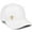 White, variant on Daxton Premium Mid Profile Hat Semi Curved Visor Cap Bee Happy Metal Emblem, Burgundy Hat