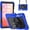 Blue, variant on Case for Samsung Galaxy Tab S11 (11-inch) 2025 SM-X730/SM-X736B, Heavy Duty Shockproof Protective Case with Screen Protector, 360° Rotating Stand, Hand/Shoulder Strap