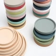 thumbnail image 4 of CeramicroundflowerpotwatertraydecorationMorandipigmentburningbasethickenedcushionwaterstoragetray, 4 of 5