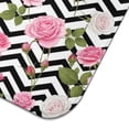 thumbnail image 3 of Pioneer Flower Floral Print Pattern 1 Pack Kitchen Dish Drying Mat, Ultra Absorbent Microfiber Dish Drainer Mat, 18"x24", 3 of 6