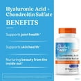 thumbnail image 4 of Doctors Best Hyaluronic Acid+ Chondroitin Sulfate, Supports Joint & Skin Health, Non-GMO, Gluten Free, Soy Free 60 Veggie Capsules, 4 of 5