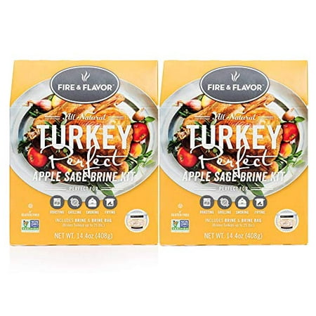 Turkey Perfect Brining Kit (Apple Sage) 2 Pack